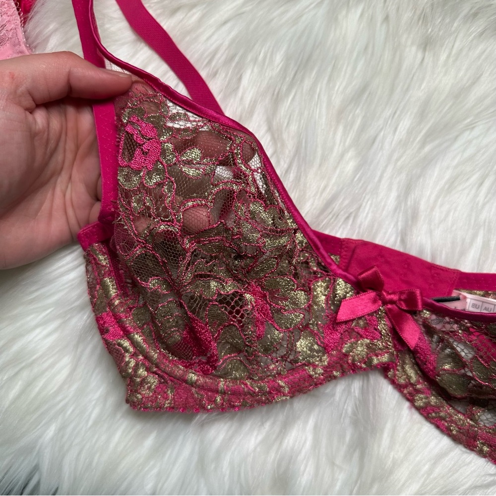 Agent Provocateur Lysianne Bra and Suspenders - Picture 4 of 12